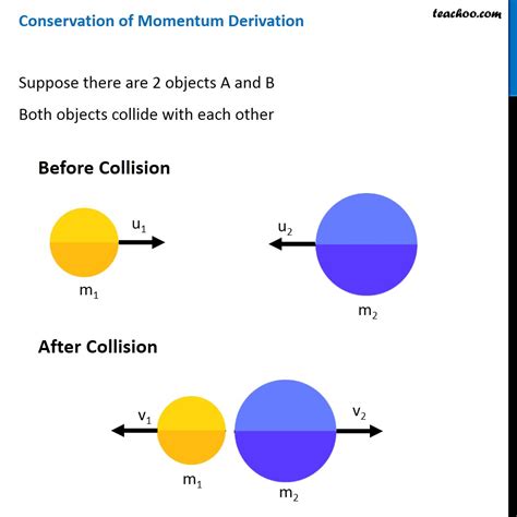 Conservation of Momentum - Explained with examples - Teachoo
