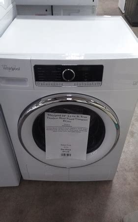 Whirlpool 24" 4.3 cu. ft. True Ventless Heat Pump Compact D