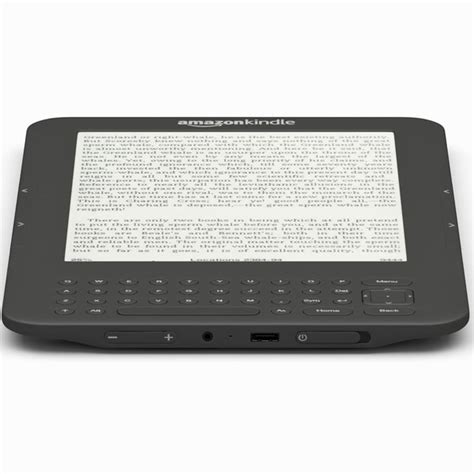 3d model amazon kindle keyboard 3g