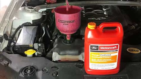 Ford Motorcraft Orange Coolant Equivalent: Best Alternative