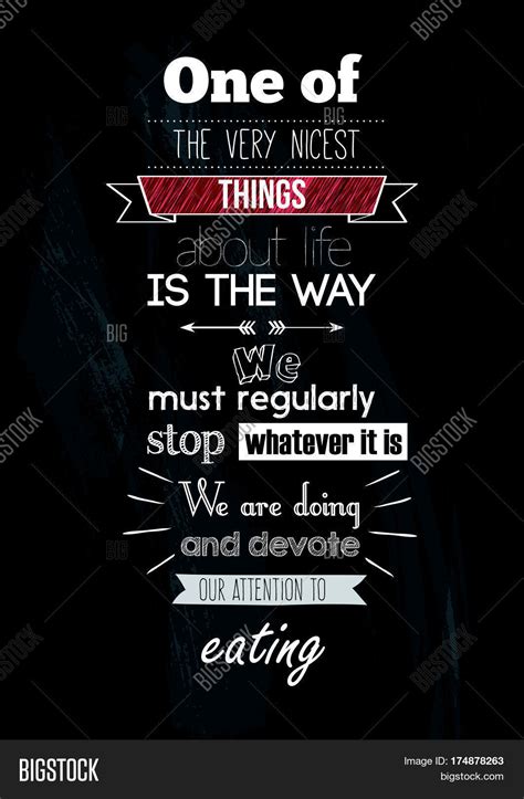 Food Quote. Vector & Photo (Free Trial) | Bigstock