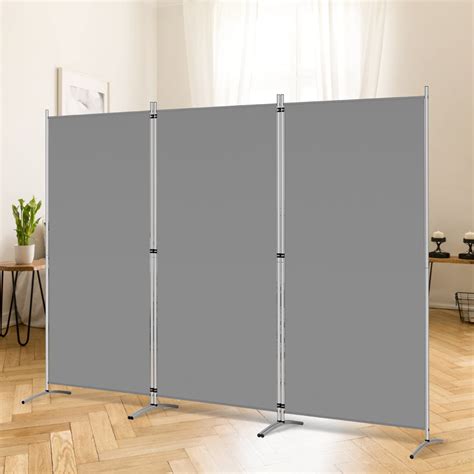 Buy RANTILA 3 Panel Room Divider, 6 Ft Tall Folding Privacy Screen Room Dividers, Freestanding ...