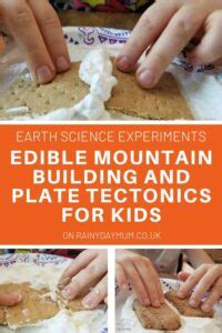 Fun Edible Science Experiment to Show How Mountains are Built for Kids