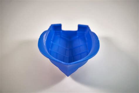 Sample Print (F410 3D Printer): Model Boat Hull - Fusion 3 Design