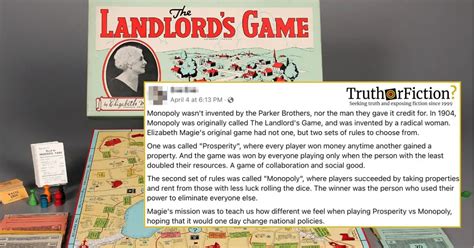 ‘The Landlord’s Game’ and Monopoly’s Origins – Truth or Fiction?