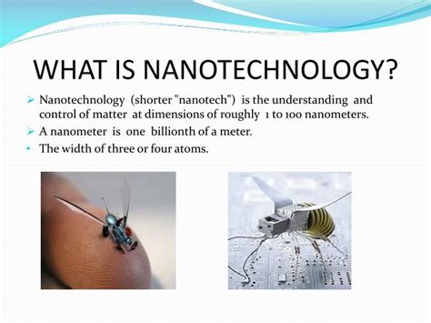 PPT - NANOTECHNOLOGY PowerPoint Presentation - ID:3068013