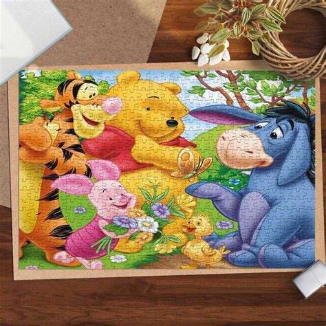 Disney Winnie The Pooh And Friends Jigsaw Puzzle Game, Disney Winnie The Pooh Gift For Fans ...