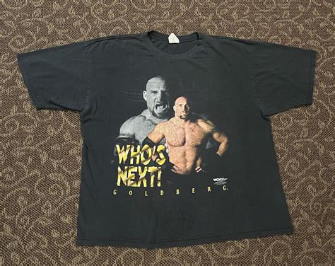 WCW Goldberg GOLDBERG WHO'S NEXT ! 1998 Vintage Wrest… - Gem