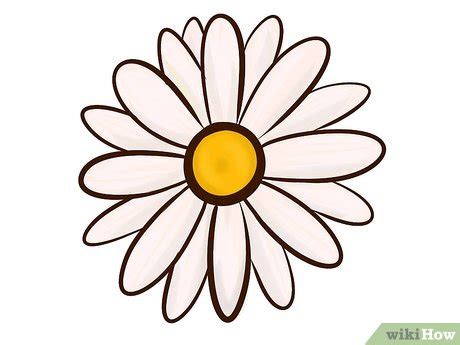 How To Draw A Simple Flower