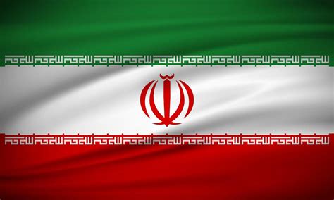 Elegant realistic Iran flag background. Iran Independence Day design ...