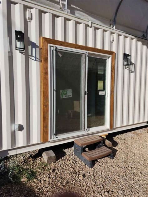 Shipping Container Home Is a 40' Highly Insulated Tiny Home