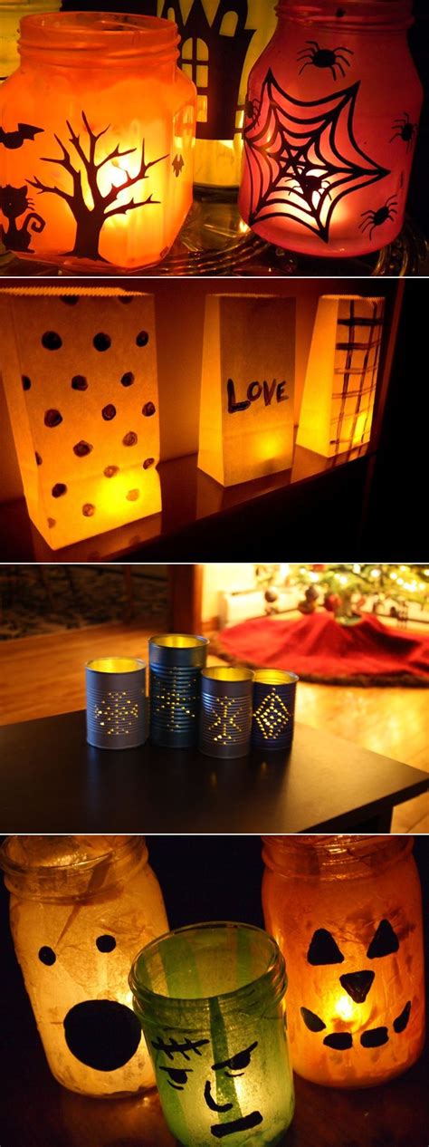 Illuminate Halloween night with four easy DIY luminaries - Homecrux | Fun halloween crafts, Diy ...