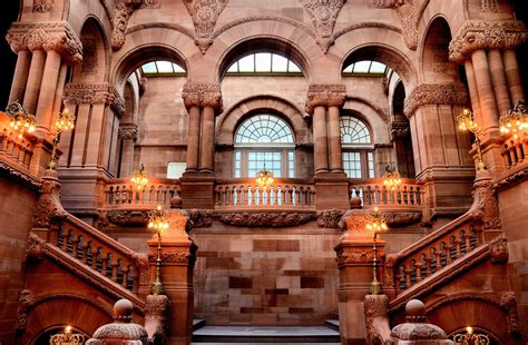 New York State Capitol Building Great Western Staircase in Albany, New York - Encircle Photos