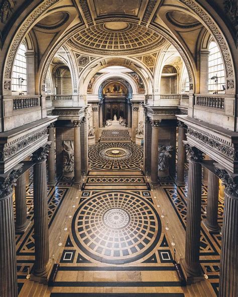 Pantheon | Panthéon paris, Lieu de culte, Intérieur du palais