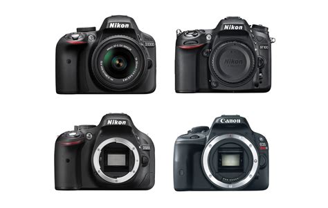 Nikon D3300 Vs. D7100 Vs. D5200 Vs. Canon SL1/100D Specs Comparison ...