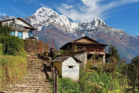 Ghandruk, Nepal | The picturesque town of Ghandruk sits at 2… | Flickr