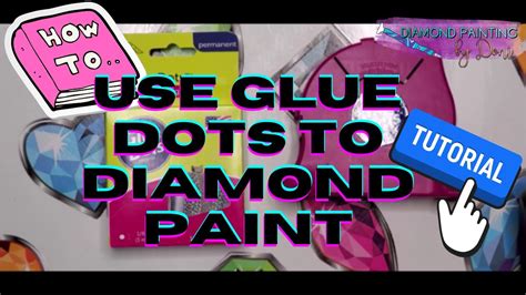 How to Diamond Paint With Glue Dots | Introducing The Forever Tip - YouTube