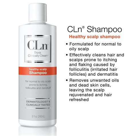 CLn® Shampoo for Scalp Prone to Folliculitis, Dermatitis, Dandruff ...