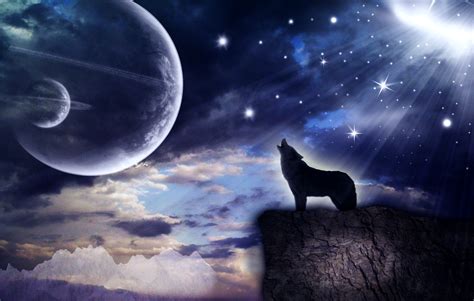 Howling Wolf by MindRaiser on DeviantArt