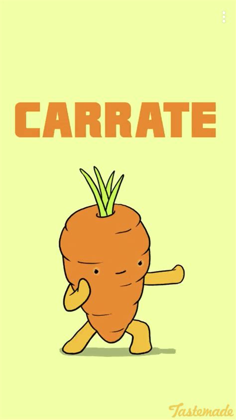 Carrate! - by Tastemade | Funny food memes, Funny puns, Punny puns