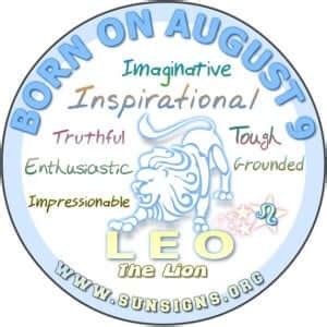 August 9 Zodiac Horoscope Birthday Personality - SunSigns.Org