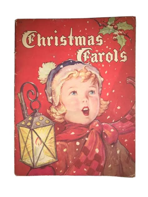 CHRISTMAS CAROLS KARL Schulte Illustrated by Lohman 1942 Sheet Music Vintage $25.00 - PicClick