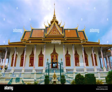 Royal Palace, Phnom Penh Stock Photo - Alamy