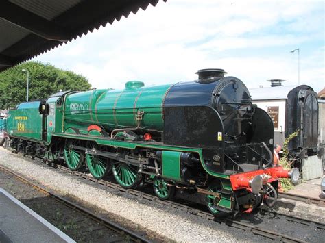 Southern Railway UK “Eastleigh Railway Works”, 4-6-0, Class LN, Steam Locomotive (#850) Built ...