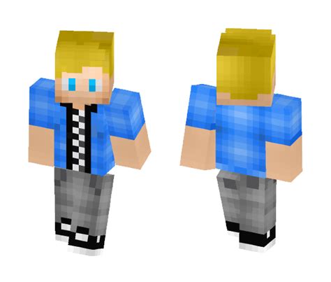 Download Blonde Hair Blue Eyes Minecraft Skin for Free. SuperMinecraftSkins