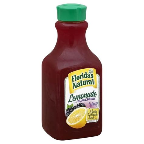 Florida's Natural Lemonade With Blackberry (59 fl oz) - Instacart