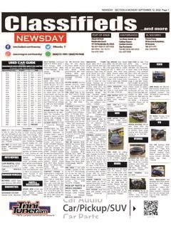 Classifieds Classified and mor - Trinidad and Tobago Newsday ...