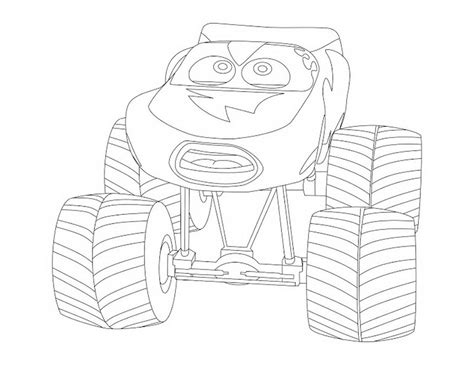 Lightning Mcqueen 95 Coloring Page Coloring Pages