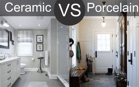 Porcelain vs Ceramic Tiles What's The Difference Between Both