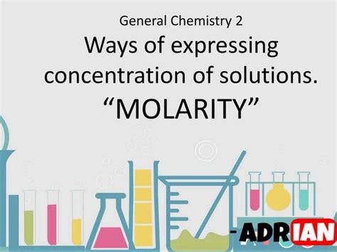 Molarity vs Molality