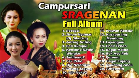 Campursari Sragenan Full Album || Maestro Manthous, CSGK, Sangga Buana || Gending Langgam Jawa ...