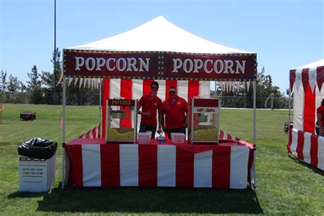 10′ x 10′ Popcorn Concession Booth – My Little Carnival, Inc.