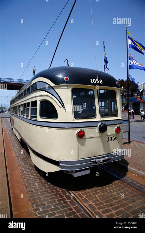 San Francisco old tram Stock Photo - Alamy