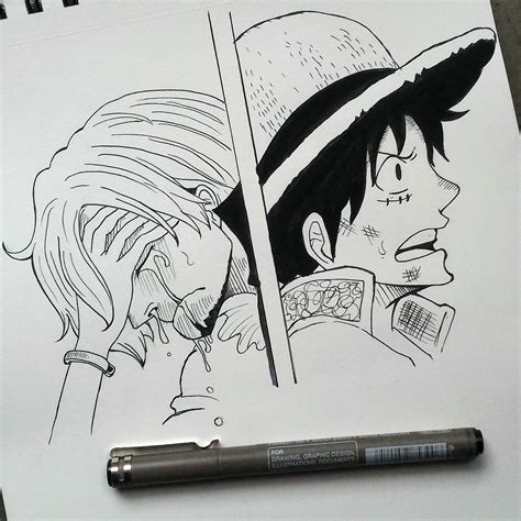 Luffy Sanji Fanart : r/OnePiece