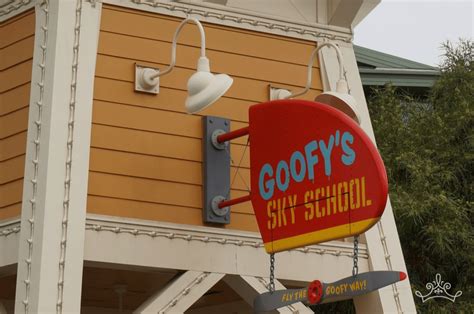 Goofy's Sky School in California Adventure's Paradise Park