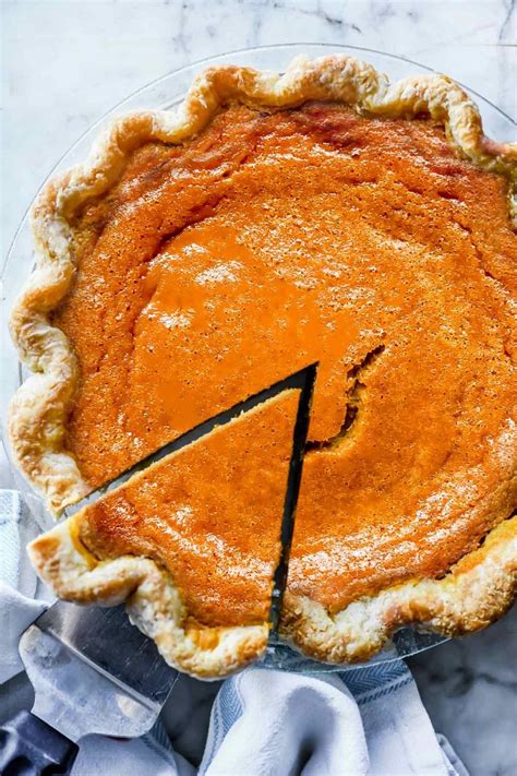 Pumpkin Pie Recipe | foodiecrush.com