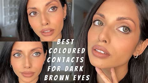 Coloured Contact Lenses For Dark Eyes