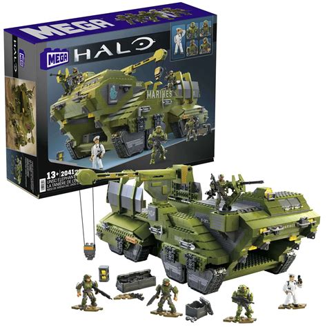 Halo UNSC Elephant Sandnest Set Includes Master Chief, Sgt. Johnson, Lord Hood 2x UNSC Marines ...