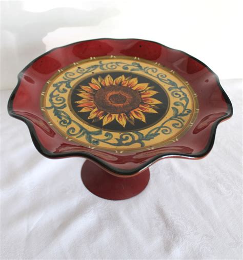 Cake Serving Stand Buffet Style Plate Kitchen Decor Serving Pedestal - Etsy