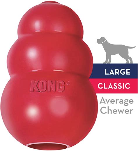 KONG – Classic Dog Toy – Durable Natural Rubber – eDooMarket