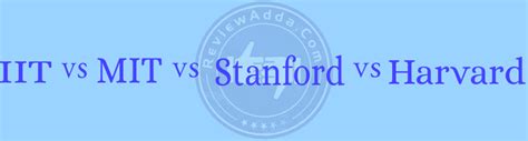 IIT vs MIT vs Stanford vs Harvard- What Should I Pick? [IIT Acceptance ...