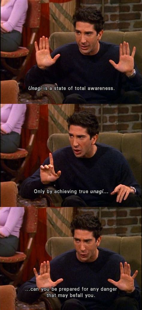 Unagi Ross Geller Quotes. QuotesGram