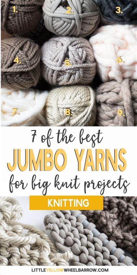 6 Jumbo Yarns For All Your Chunky Knit Projects (All Tested) | Jumbo yarn, Big yarn, Yarn