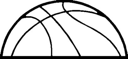 Basketball Outline Image - ClipArt Best