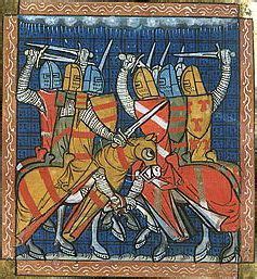 Battle of Neville's Cross | Medieval, Comic book cover, Middle ages