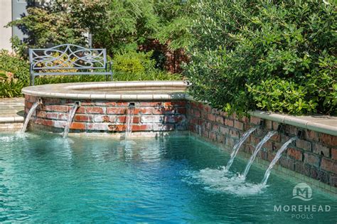 Swimming Pool Fountains in Shreveport & Bossier City LA | Morehead Pools